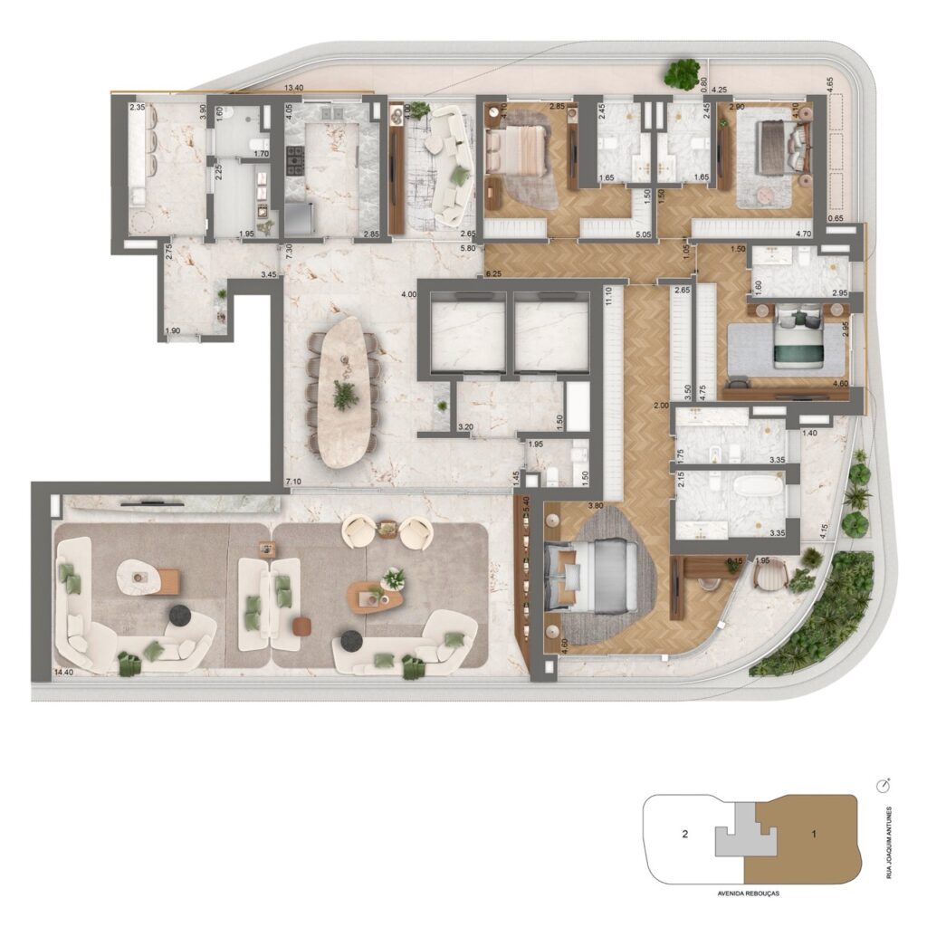 Planta-opcao-1-379m²-3-suites-master-ampliada-sala-de-almoco-home-office Grande