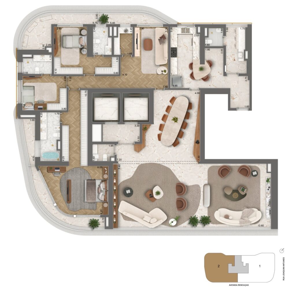 Planta-opcao-2-339m²-3-suites-sala-intima-cozinha-ampliada-copa-noturna Grande