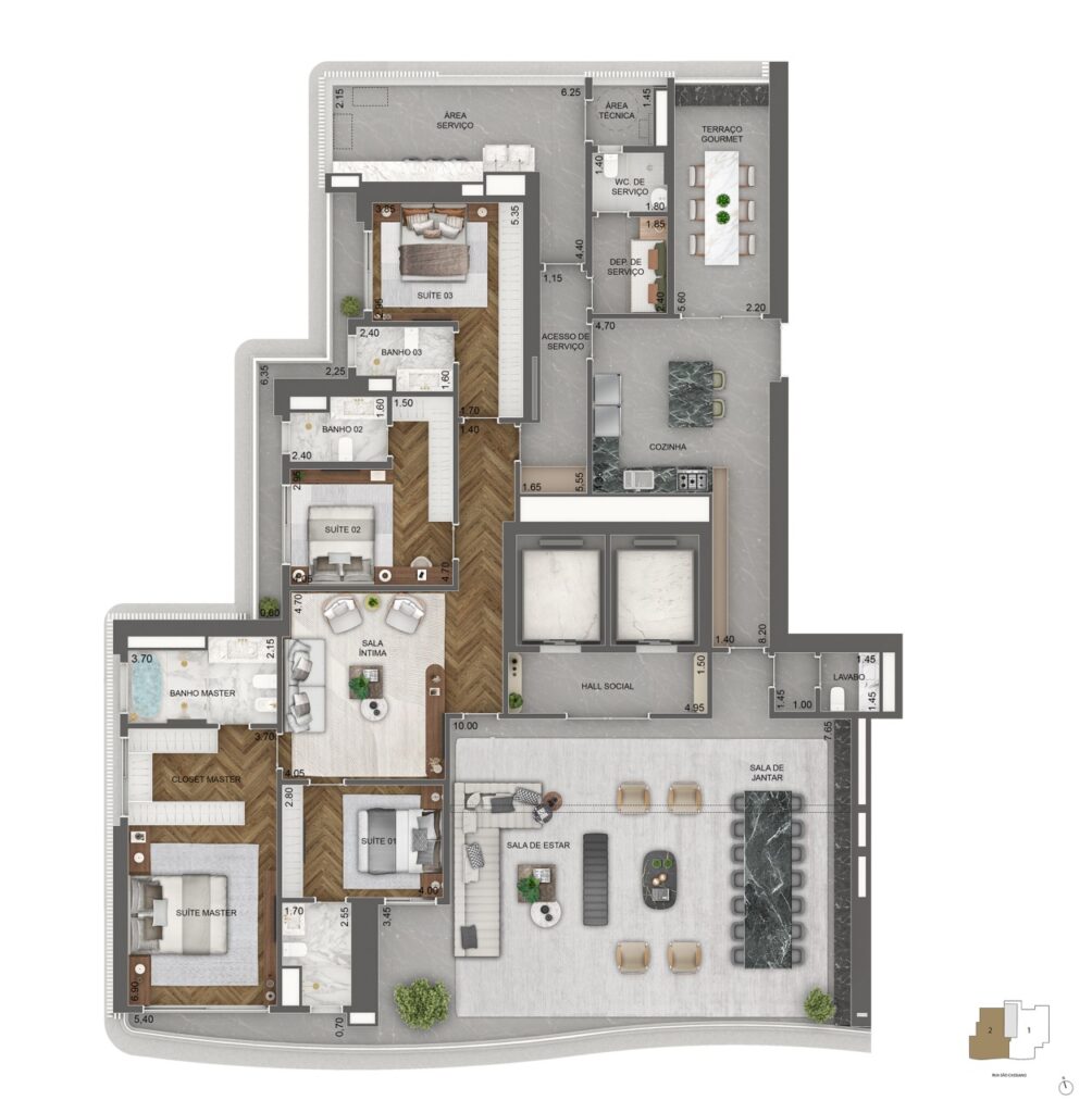 348m² - Final 02_Planta padrao_ 3 ao 16 pav Grande